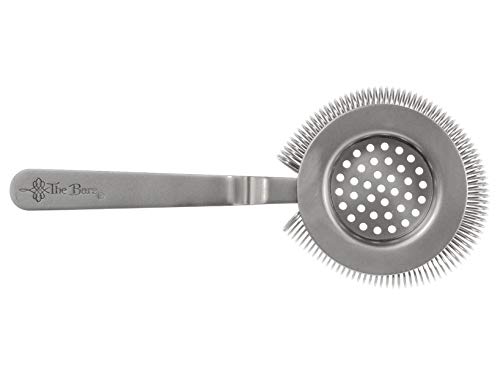 The Bars 005433 Vintage Passino Con Molla Senza Linguetta, Acciaio Inox, Cm 9, Bianco