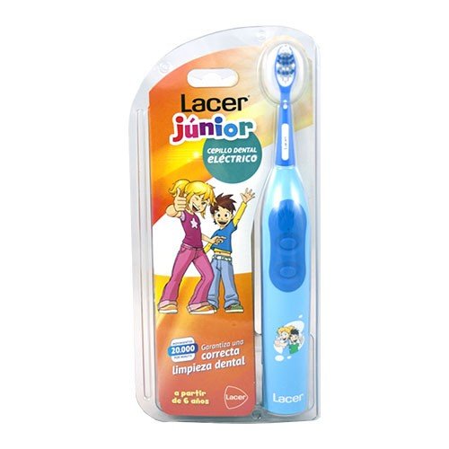 Lacer Cepillo Elettrico Ricaricabile Junior Blu