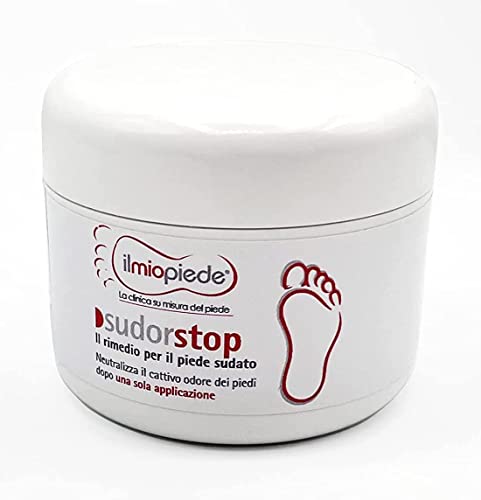 Sudorstop. Crema Naturale Per La Sudorazione E Il Cattivo Odore Del Piede. Risultati Fin Dalla Prima Applicazione. 50 Ml