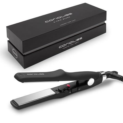 Corioliss C-Trip | Mini Piastra Per Capelli Ionica Professionale In Titanio | Perfetta Per Lisciare E Creare Onde E Ricci | Con Controllo Della Temper