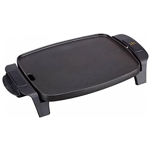 Jata Electro Gr205, Piastra Elettrica, Antiaderente, 280 X 220 Mm, Nero