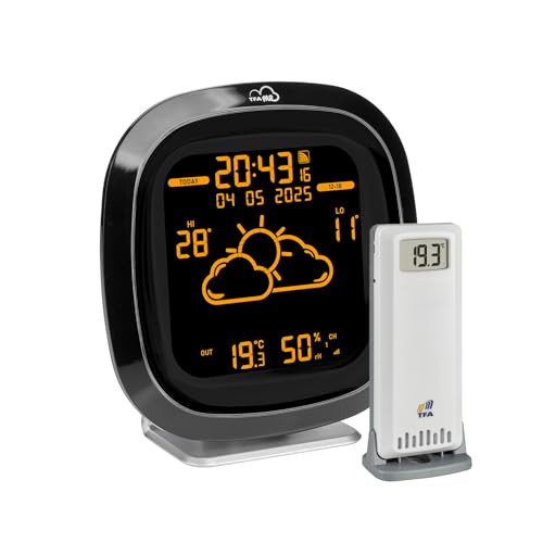 Tfa Dostmann Stazione Meteo Wifi Design Tfa.Me Id-04, 35.8102, Previsioni Meteo Professionali Di Wetter.Com 4 Giorni, Incl Sensore Esterno, Vari Color