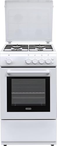 Dl 554 Gw - Cucina A Gas Con Forno, 4 Fuochi, 50X50 Cm, Bianco, Classe Energetica A