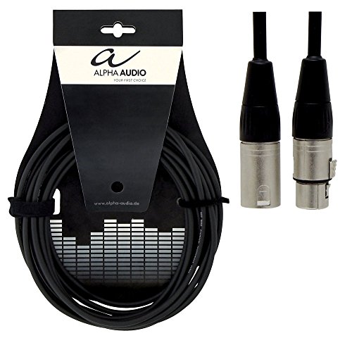 Gewa Cavo Microfonico Pro Line 1,5 M, Nero, Xlr (F) - Xlr (M), 190540
