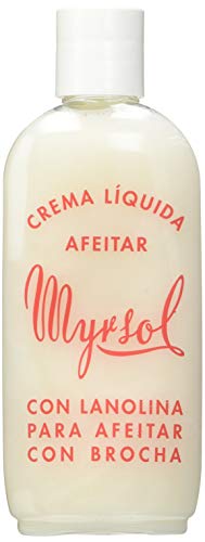 Crema Liquido Per Rasatura Alla Lanolina Myrsol 200 Ml