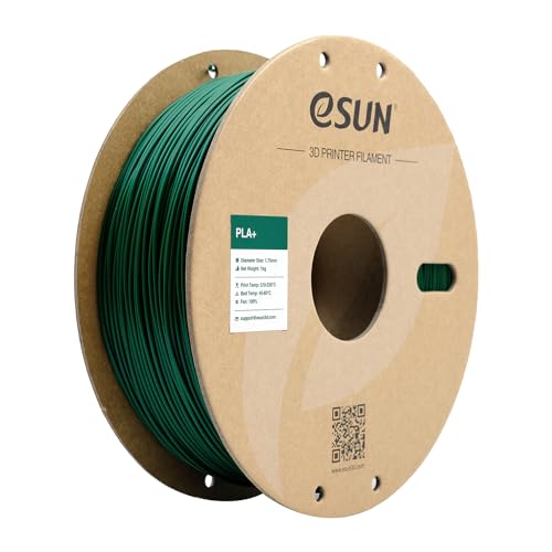 Esun Filamento Pla+ 1.75Mm, Filamento Per Stampante 3D Pla Plus, Precisione Dimensionale +/- 0.03Mm, Bobina Da 1Kg (2.2 Libbre) Filamento Per Stampa 3