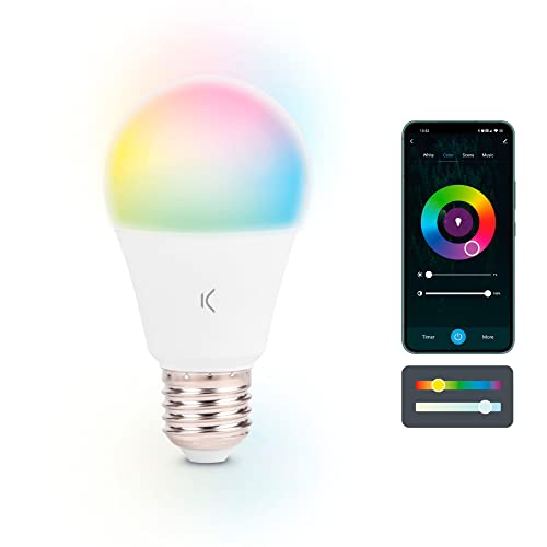 Smartled Bombilla Inteligente 9W A60 Rgb-Cct Ksix