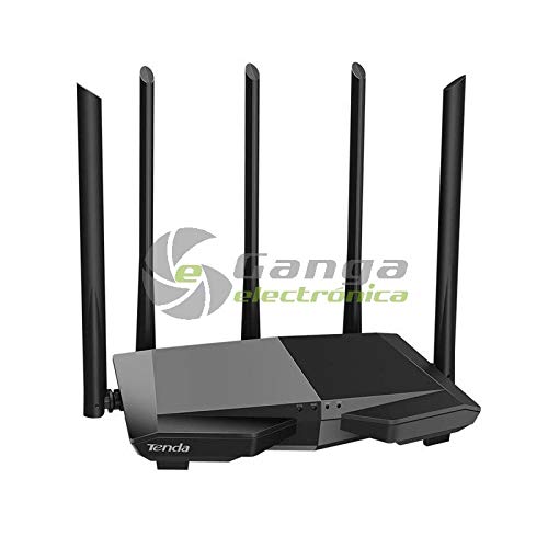Tenda Ac7 Router Wireless Dual Band 1167Mbps 5X6Dbi Antenna