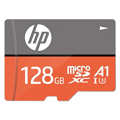 Hp Scheda Di Memoria Microsdxc 128Gb, A1 App Performance, U3, V30 Per Video 4K E Con Adattatore Sd