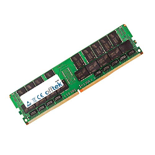Offtek 64Gb Memoria Ram Di Ricambio Per Apple Mac Pro 24-Core 2.7Ghz - (Late 2019 Rack) (Ddr4-23400 (Pc4-2933) - Lrdimm Ecc) Memoria Stazione Di Lavor