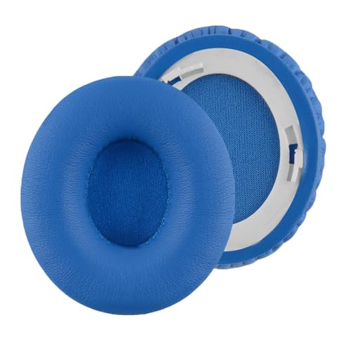Geekria Earpads For Solo Hd On-Ear Cuffie Di Ricambio Ear Pad/Ear Cushion/Ear Cup/Ear Cover/Ear Pads Repair Parts (Blue)