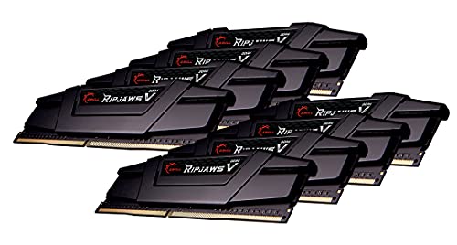 G.Skill Ripjaws V 256Gb Ddr4 F4-3200C16Q2-256Gvk 3200-16 (8X32Gb)