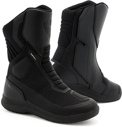Rev'It! Revit Pulse H2O Stivali Da Moto Impermeabili (Black,45)