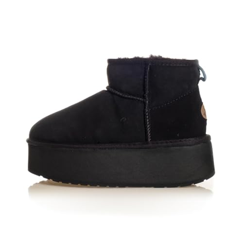 Emu Stivaletto Stinger Micro Flatform - Black D25Em02 W13082 39