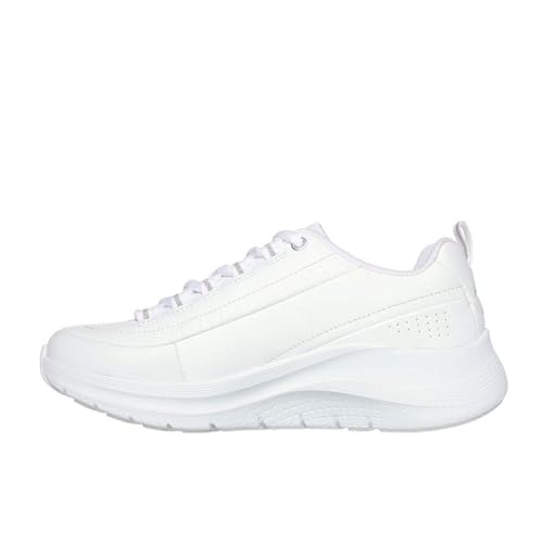 Skechers Arch Fit 2.0 Star Bound, Scarpe Da Ginnastica Donna, Bianco, 38 Eu