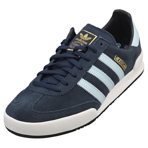 Adidas Originals Jeans Scarpe Da Ginnastica - Collegiate Navy Cielo Chiaro Bianco, Collegiate Navy Clear Sky White, 42 2/3 Eu