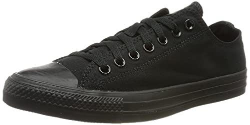 Converse All Star Ox M5039C, Sneakers Unisex, Nero Monocromo, 44 Eu