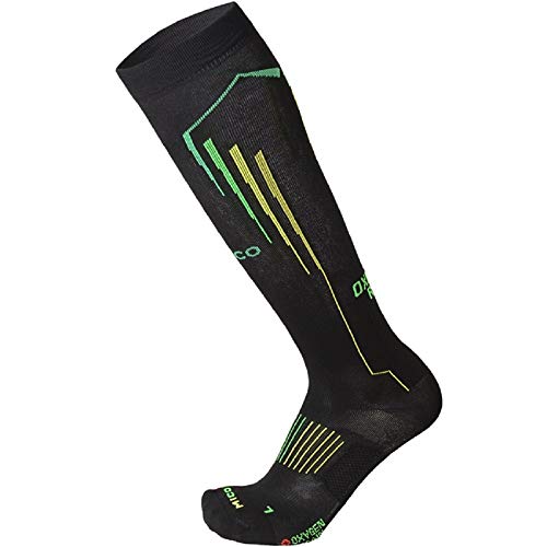Mico Sport Oxi-Jet Medium Socks Calzettoni A Compressione Da Running (38-40)