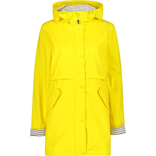 Cmp, Giacca Donna Cappuccio Fisso, Yellow, M