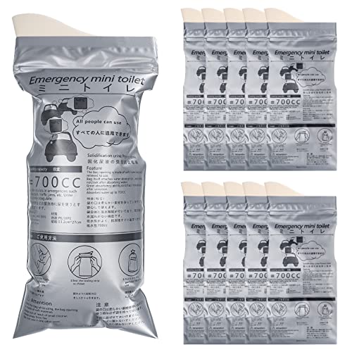 10 Pezzi Sacco Urina 700Ml, Sacchetti Urine Vomito Orinatoio Pipì Wc, Borse Confezioni Toilette Da Viaggio Camping Sacchetto Per Anziani, Donne, Uomin