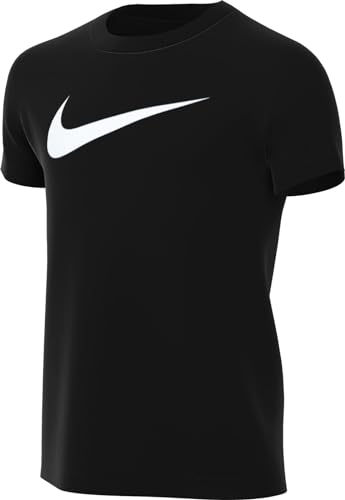 Nike Cw6941-010 Y Nk Df Park20 Ss Tee Hbr T-Shirt Unisex Ragazzi Black/White Taglia Xl