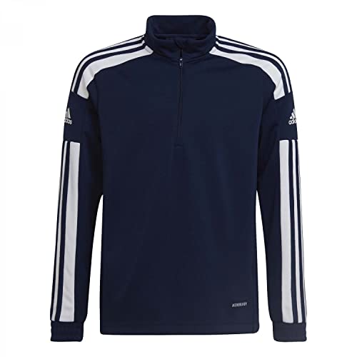 Adidas Squadra 21 Training Track Top, Track Top Unisex - Bambini E Ragazzi, Team Navy Blue/White, 140