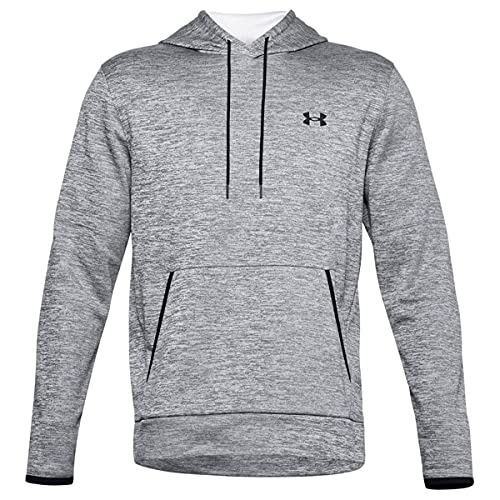 Under Armour Fleece Twist, Felpa Con Cappuccio Uomo, Grigio (Halo Grigio/Nero (014)), M