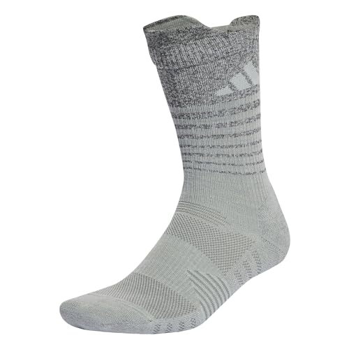 Adidas Unisex - Adulto Cold.Rdy Xcity Reflective Running Socks, Wonder Silver / Reflective Silver / Wonder Silver, 45-48