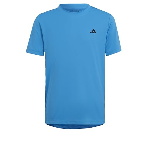 Adidas Bambino Club Tennis Tee, Pulse Blue, 13-14 Years