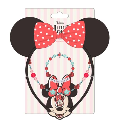 Cerda Bisuteria Pack 3 Pezzi Minnie 12.5 X 19.0 X 0.1 Cm