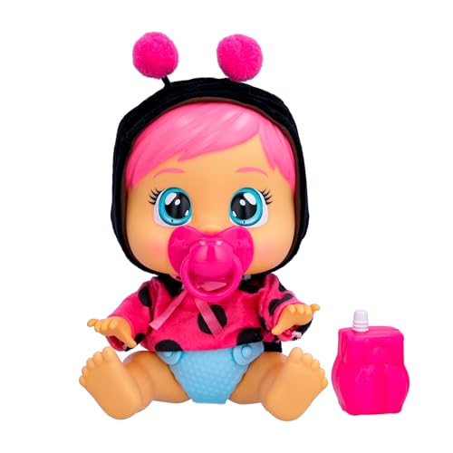 Imc Toys Cry Babies Bebes Llorones Loving Care Lady Bambola Bambino Piange Lacrime Verità Con Pigiama E 3 Accessori, Giocattolo E Regalo Per Bambini E