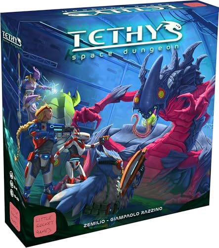 Tethys Space Dungeon Gioco Da Tavolo In Italiano E Inglese Little Rocket Games