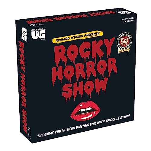 University Games, Rocky Horror Show Party Game, Per Gli Amanti Di Rocky Horror Picture Show, Dai 12 Anni In Su