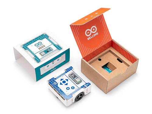 Arduino Alvik Akx00066 Robot Programmabile Ufficiale - Compatibile Con Micropython - Powered Nano Esp32 - Linea Seguente Con Distanza E Multi Sensori