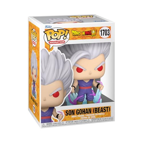 Funko Pop! Animation: Dbssh - Gohan Ui - Probabilità Di 1/6 Per La Variante Chase - Si Illumina Al Buio - Dragon Ball Super Super Hero - Figura In Vin