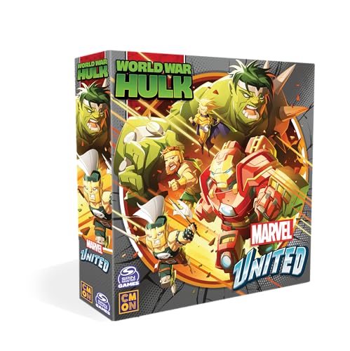 Asmodee Marvel United - World War Hulk, Espansione Gioco Da Tavolo, 1-5 Giocatori, 14+ Anni, Edizione In Italiano