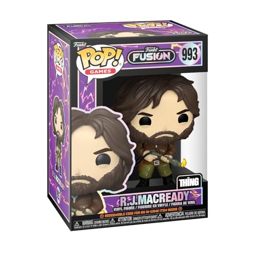 Funko Pop! Games: Fusion - R.J Macready - The Thing - Figura In Vinile Da Collezione - Idea Regalo - Merchandising Ufficiale - Giocattoli Per Bambini