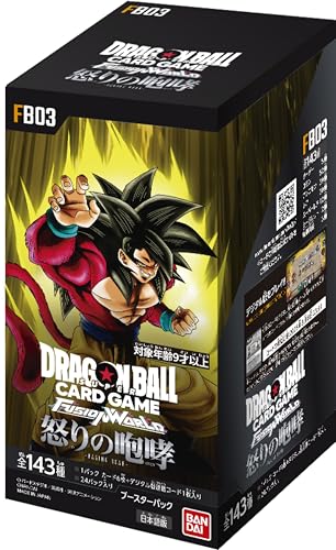 Dragon Ball Super Fusion World Box Raging Roar Fb03 Eng