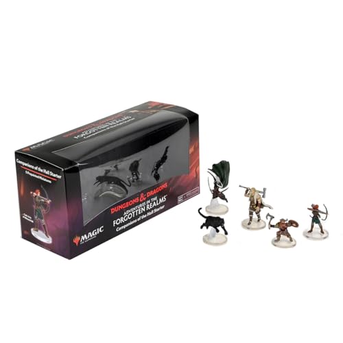 Wizkids- Compagni Del Hall Starter. Set Di Figure Predipinte Accessorio Da Gioco, Multicolore, Small, 96109