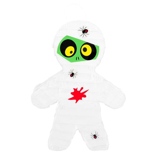 Boland 30983 - Mummia Pinata, 45 X 33 X 10 Cm, Decorazione Da Appendere, Decorazione Per Compleanno, Festa A Tema E Carnevale