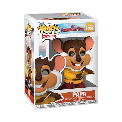 Funko Pop! Movies: American Tail – Papa Mousekewitz - An American Tail - Figura In Vinile Da Collezione - Idea Regalo - Merchandising Ufficiale - Gi