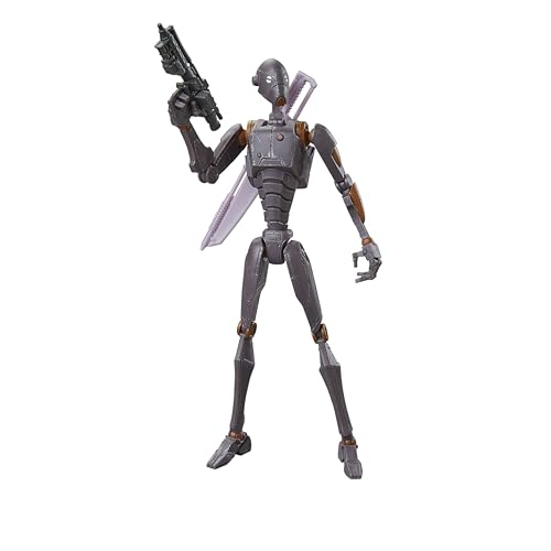 Hasbro Star Wars The Black Series, Droide Commando, Action Figure Collezionabile Premium Ispirata Alla Serie "Star Wars: L'Attacco Dei Cloni", Da 15 C