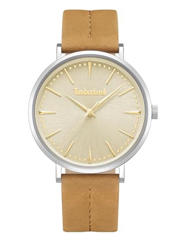 Timberland Orologio Analogico Al Quarzo Uomo Con Cinturino In Pelle Tdwga0029201