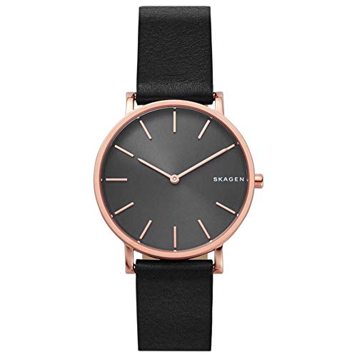 Skagen Orologio Analogico Quarzo Uomo Con Cinturino In Pelle Skw6447
