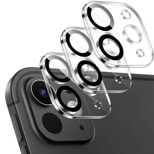 Moko 3Pz Protezione Obiettivo Fotocamera Per Ipad Pro 11'' M4 2024 (5A Gen.) / Ipad Pro 13'' M4 2024 (7A Gen.), Pellicola Protettiva Per Obiettivo Fot