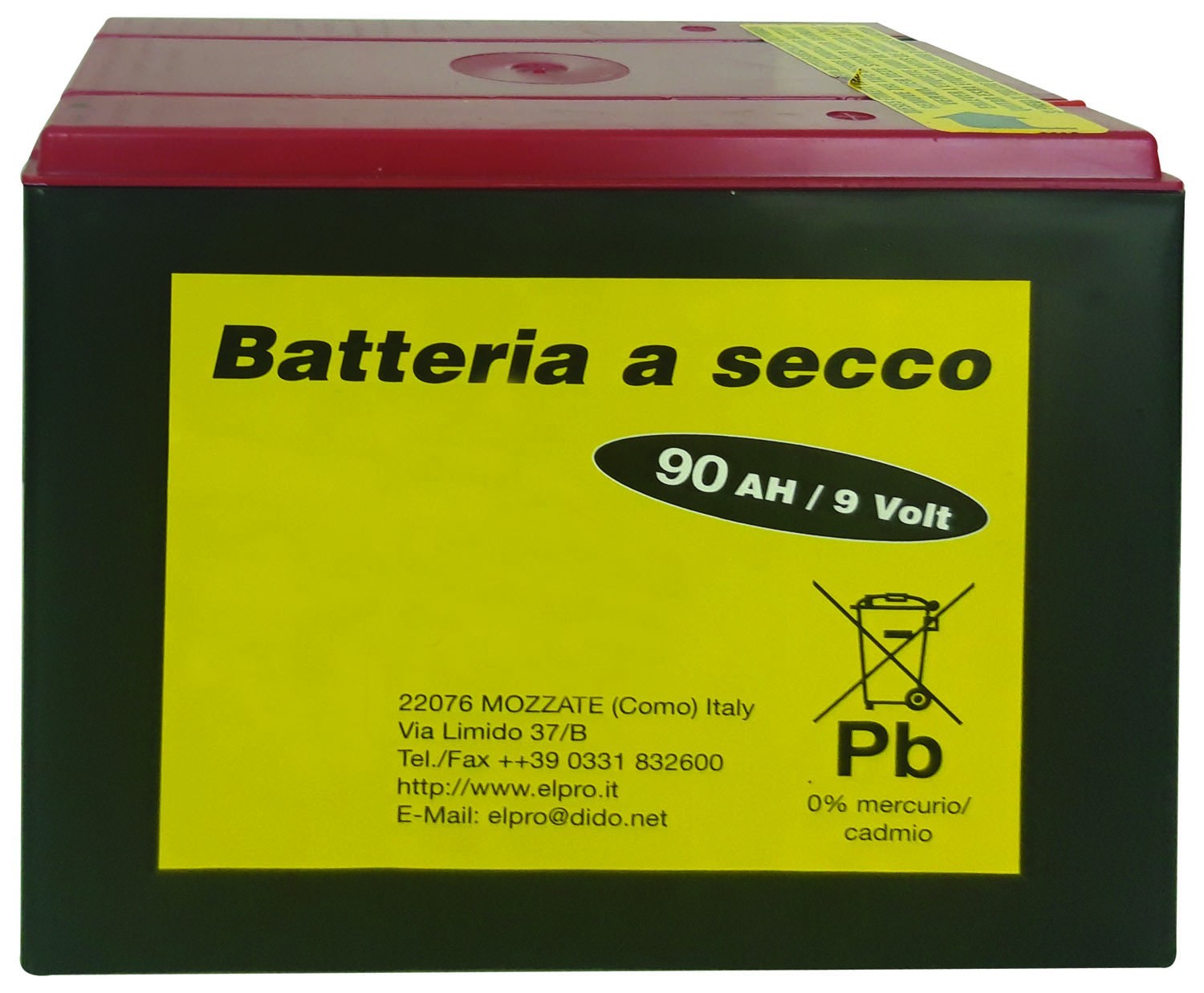 Batterie a secco 130ah 9v p/elettr 44219