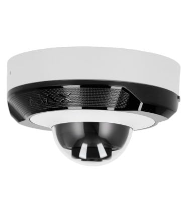 Cámara De Seguridad Ip Ajax Domecam Mini 5 Mp 2.8 Mm Blanca